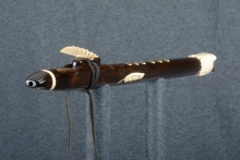 African Blackwood  Native American Flute, Minor, Mid F#-4, #D1AAA (9)